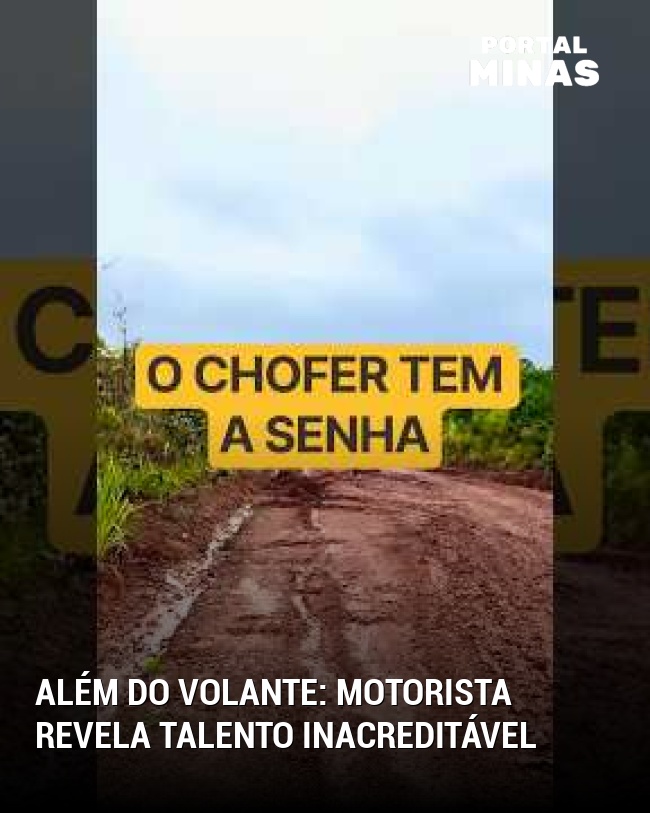 Além do volante: motorista revela talento inacreditável
