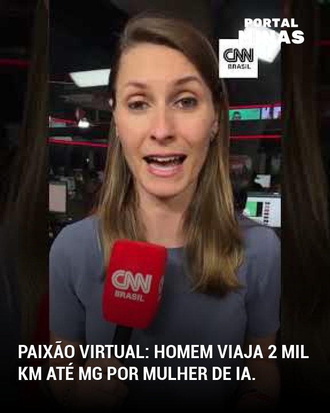 Paixão virtual: Homem viaja 2 mil km até MG por mulher de IA.