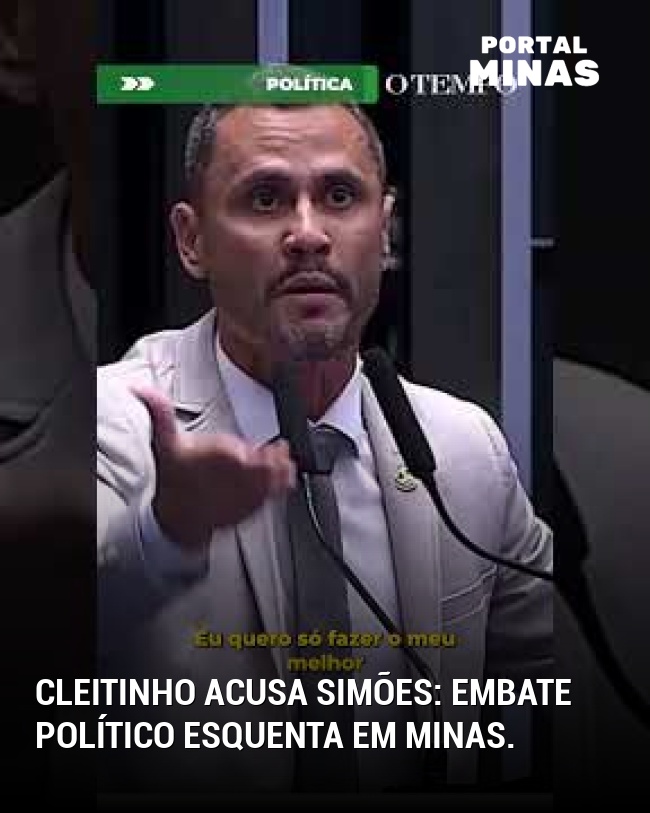 Cleitinho acusa Simões: embate político esquenta em Minas.