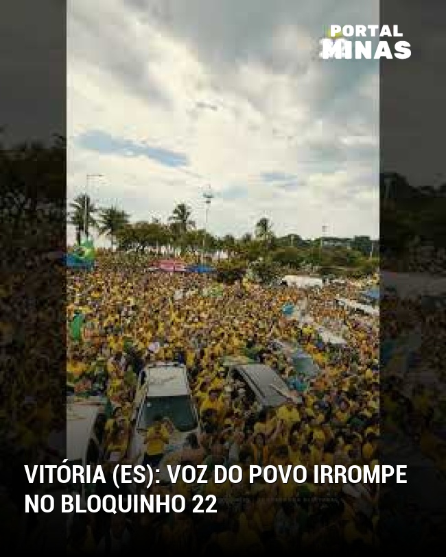 Vitória (ES): Voz do povo irrompe no Bloquinho 22
