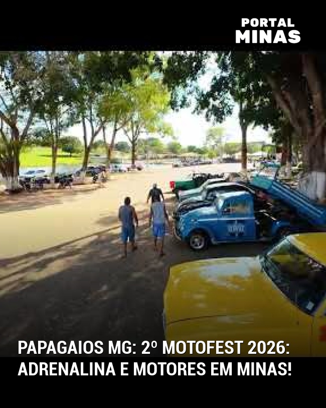 Papagaios MG: 2º Motofest 2026: adrenalina e motores em Minas!