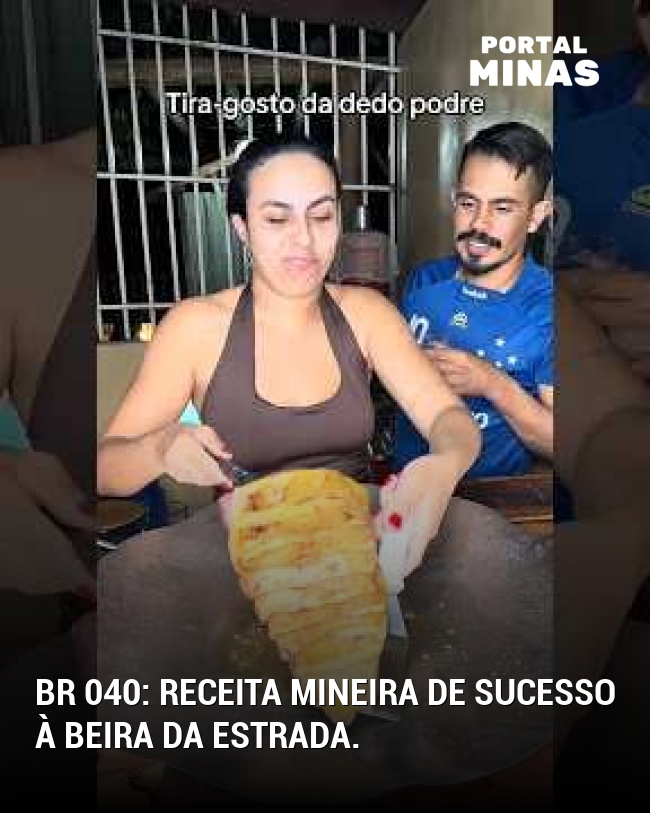 BR 040: Receita mineira de sucesso à beira da estrada.