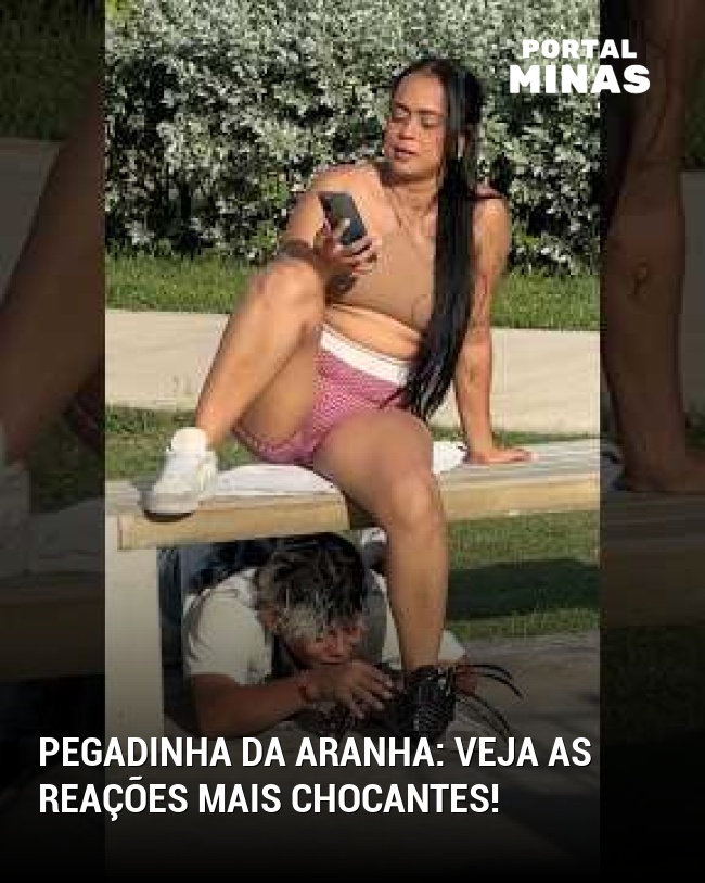 Pegadinha da aranha: veja as reações mais chocantes!