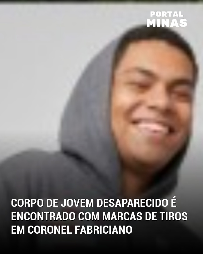 Corpo de jovem desaparecido é encontrado com marcas de tiros em Coronel Fabriciano