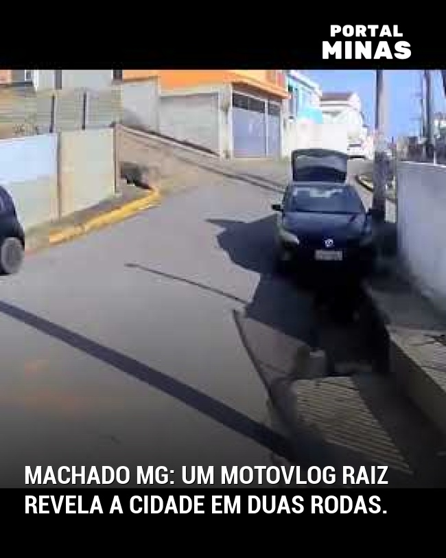 Machado MG: Um motovlog raiz revela a cidade em duas rodas.