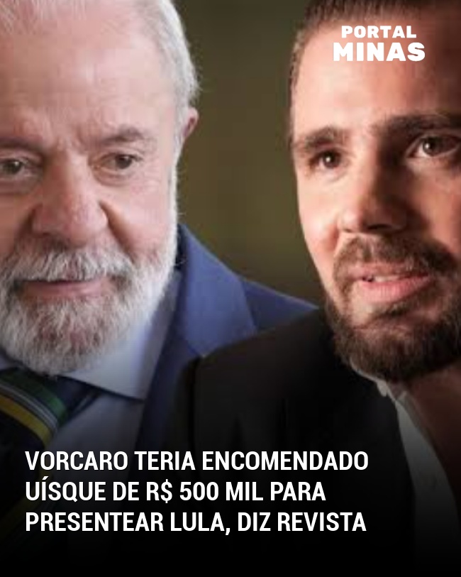 Vorcaro teria encomendado uísque de R$ 500 mil para presentear Lula, diz revista