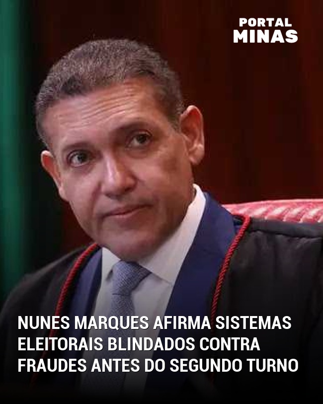 Nunes Marques Afirma Sistemas Eleitorais Blindados Contra Fraudes Antes do Segundo Turno