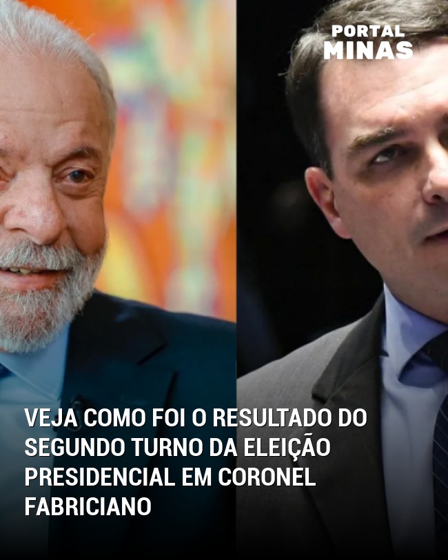 Veja como foi o resultado do segundo turno da eleição presidencial em Coronel Fabriciano