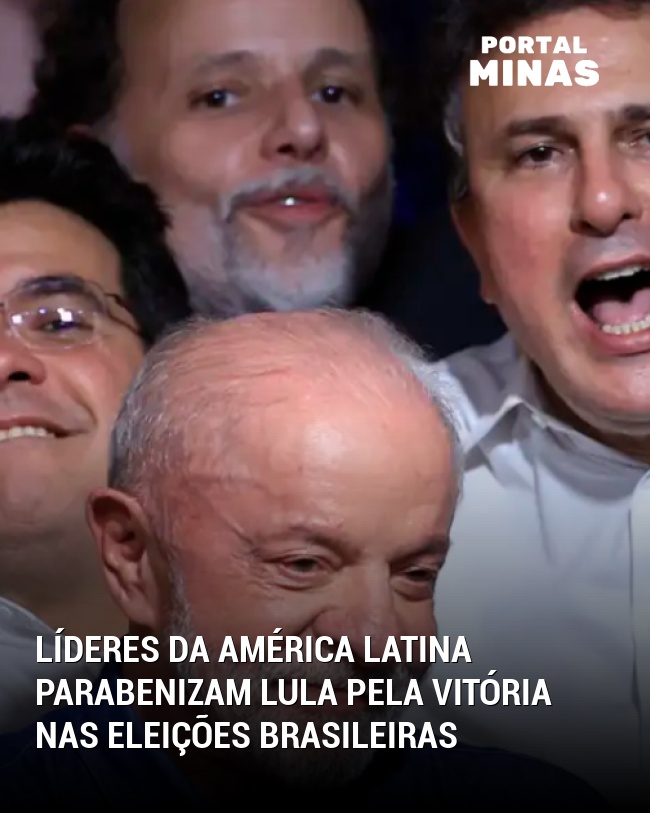 Líderes da América Latina parabenizam Lula pela vitória nas eleições brasileiras