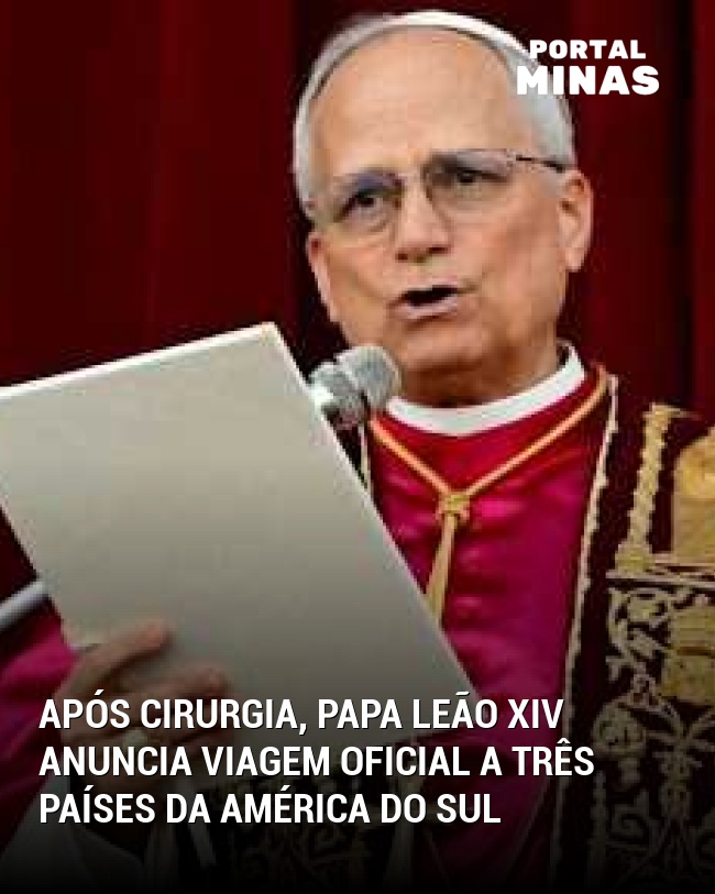 Após cirurgia, Papa Leão XIV anuncia viagem oficial a três países da América do Sul