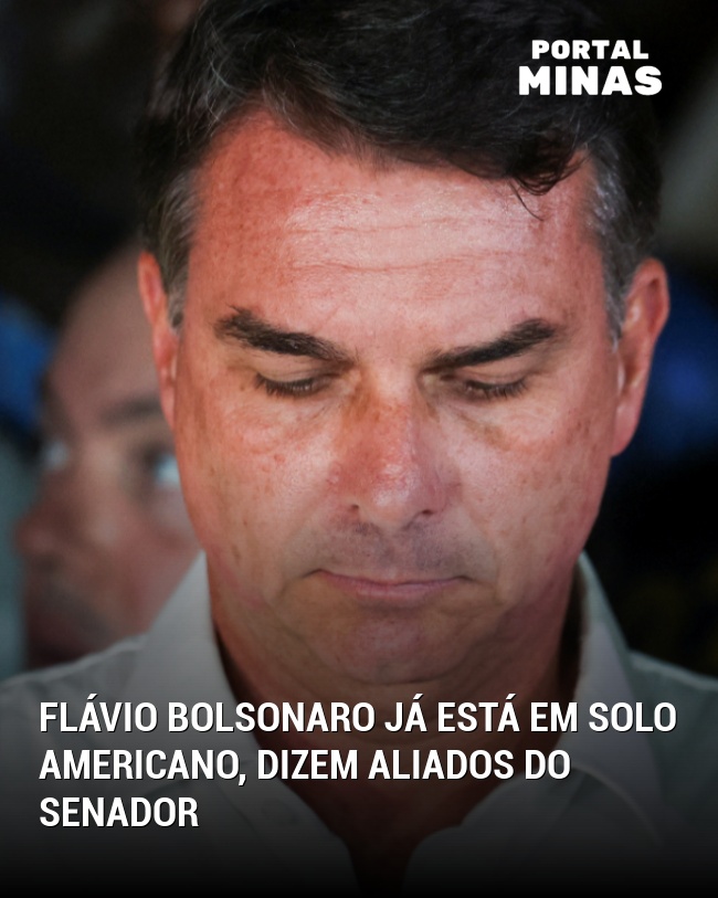 Flávio Bolsonaro já está em solo americano, dizem aliados do senador