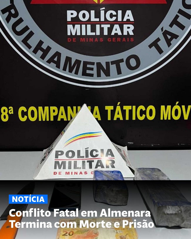 Conflito Fatal em Almenara Termina com Morte e Prisão