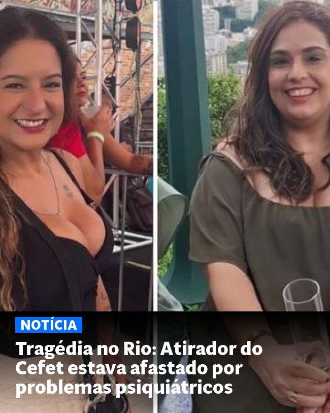 Tragédia no Rio: Atirador do Cefet estava afastado por problemas psiquiátricos - Post para compartilhamento via WhatsApp