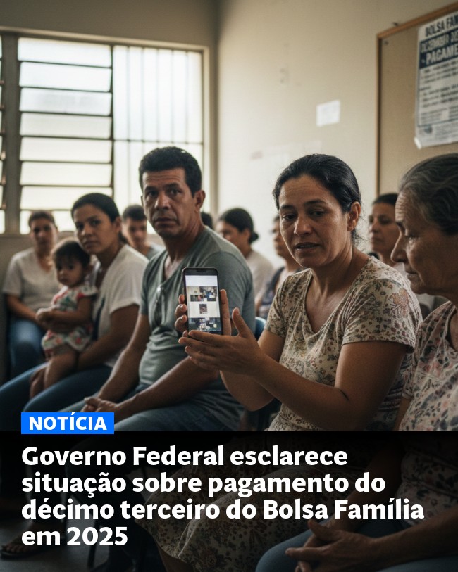 Governo Federal esclarece situação sobre pagamento do décimo terceiro do Bolsa Família em 2025 - Post para compartilhamento via WhatsApp