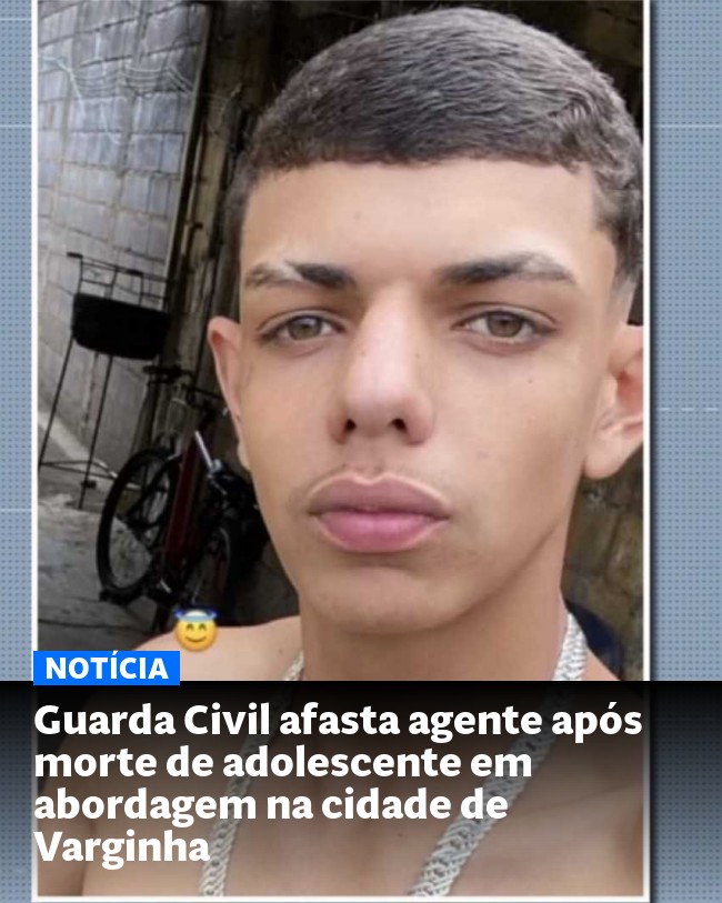 Guarda Civil afasta agente após morte de adolescente em abordagem na cidade de Varginha - Post para compartilhamento via WhatsApp