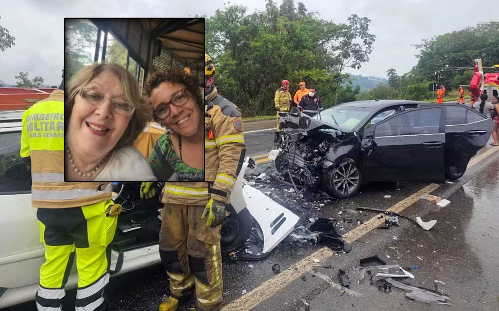 Enfermeira ferida em acidente na BR-459 em Pouso Alegre não resiste e morre