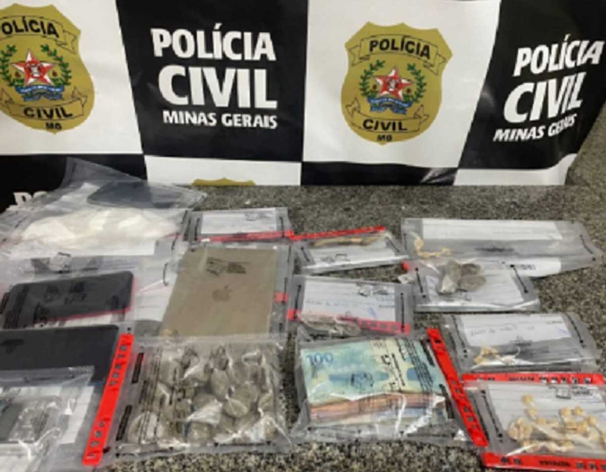 Operação da Polícia Civil e Militar prende nove em Viçosa e combate o crime organizado