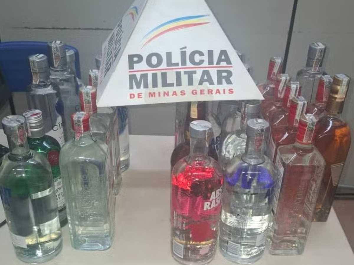Operação "Adegas do Crime" apreende bebidas suspeitas de falsificação em Itaúna