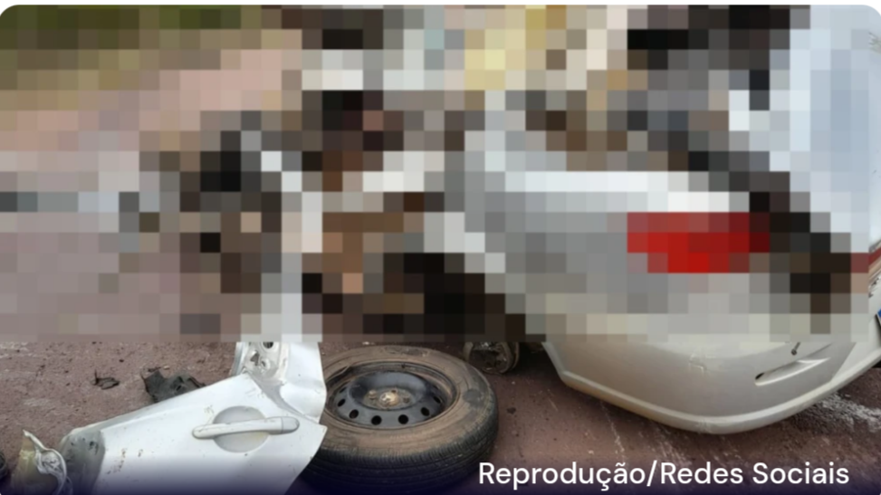 Motorista de 29 anos morre em colisão entre carro e ônibus na BR-365, em Buritizeiro