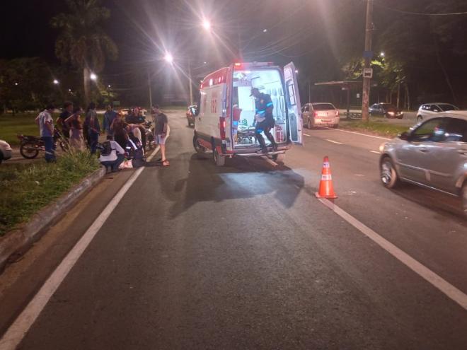 Virou rotina: Acidente na BR-381 em Ipatinga deixa duas jovens feridas