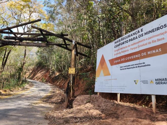 Marliéria denuncia abandono do Governo Zema em obra essencial na AMG-4030, que liga a cidade ao Parque Estadual do Rio Doce