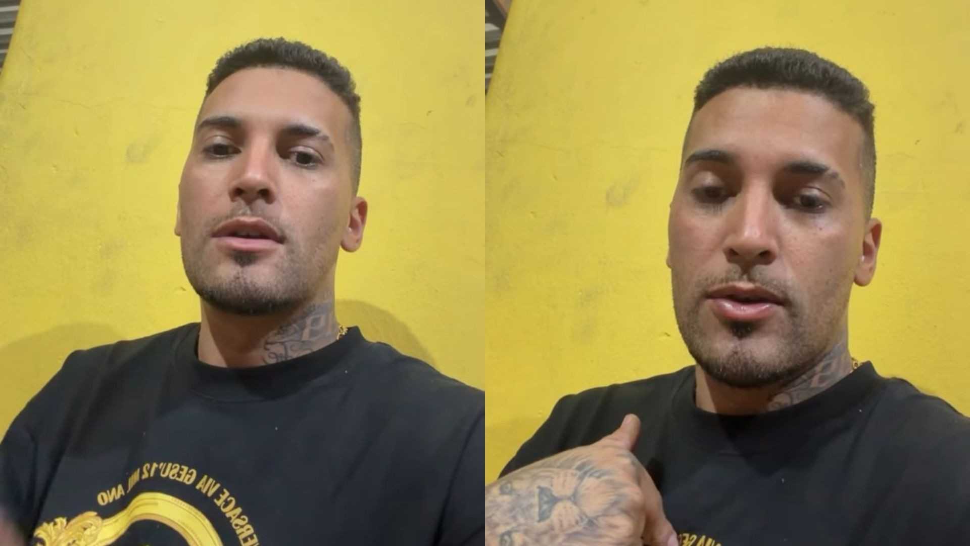 Influenciador é denunciado por expor mulher vulnerável em vídeo em Leandro Ferreira