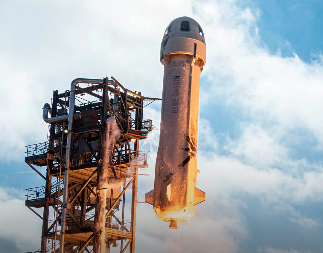 Brasileiro pode ir ao espaço em missão da Blue Origin