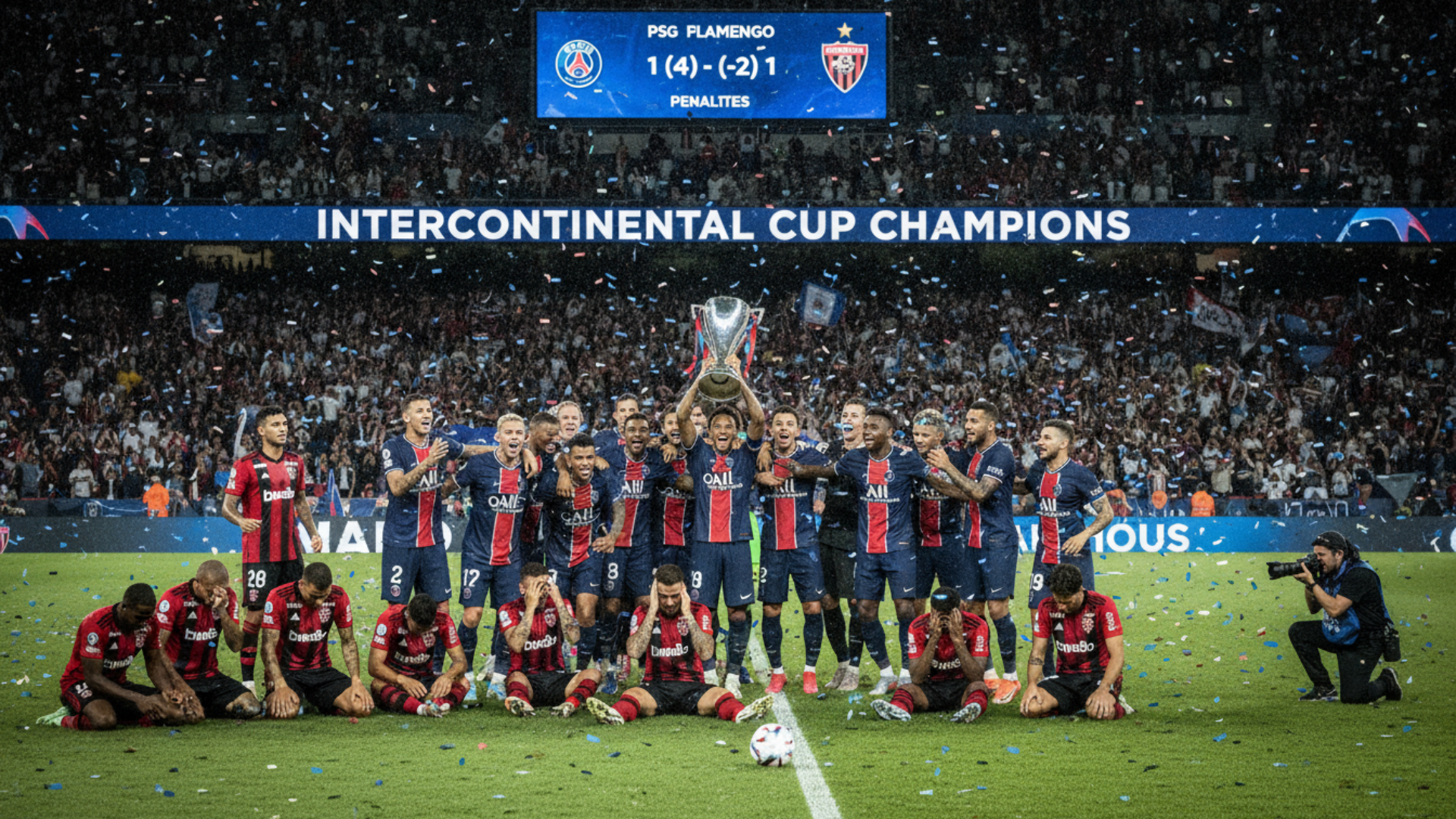 PSG Conquista Copa Intercontinental em Decisão por Pênaltis Contra o Flamengo