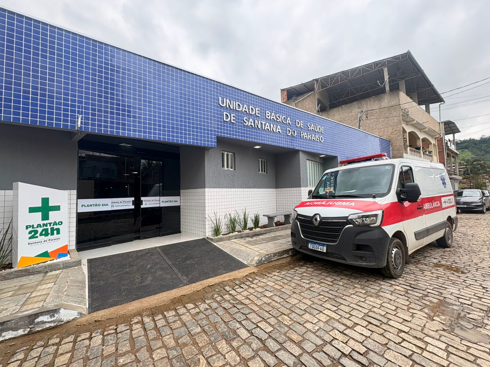 Nova UBS Plantão 24h é inaugurada em Santana do Paraíso