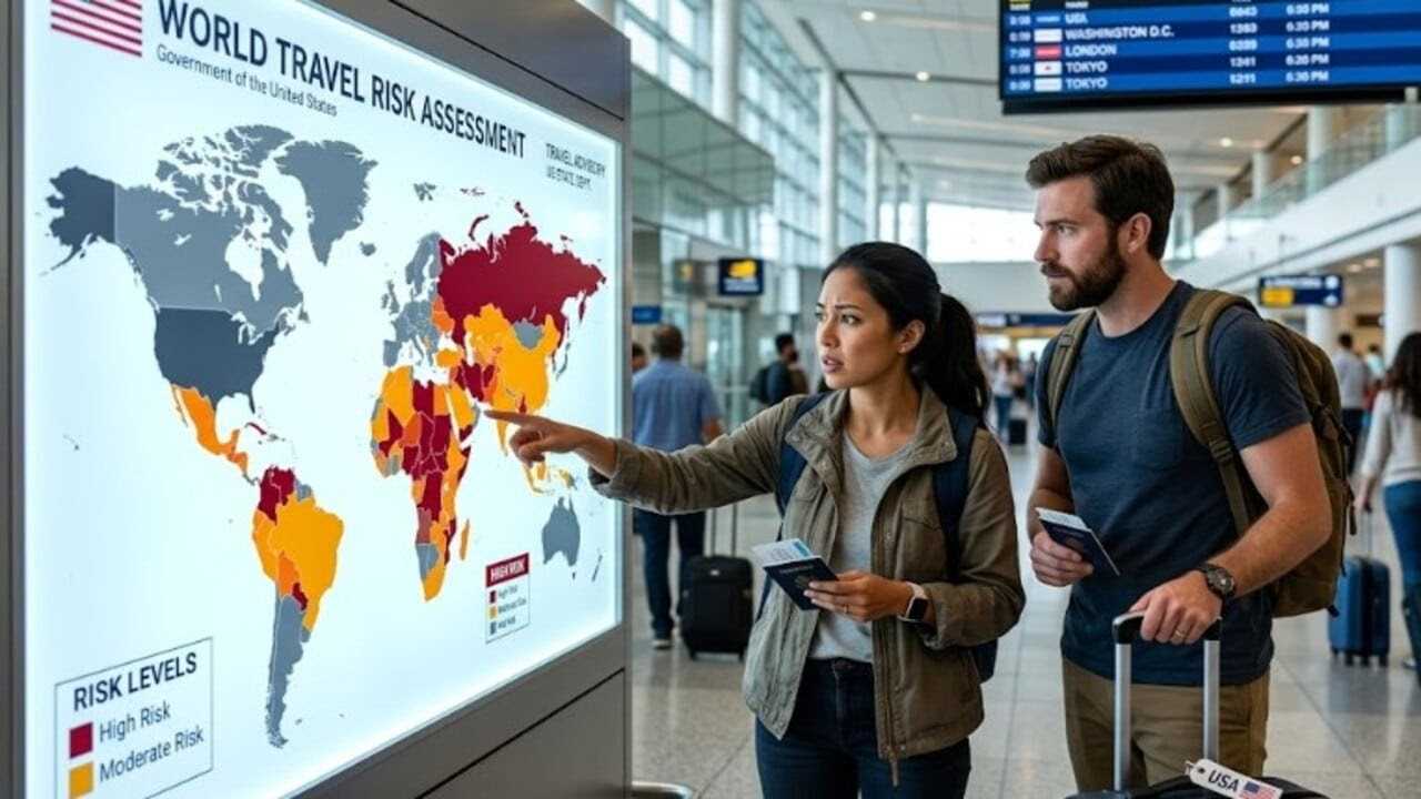 Mapa feito pelos EUA de países que trazem perigo aos americanos tem alerta amarelo para Brasil