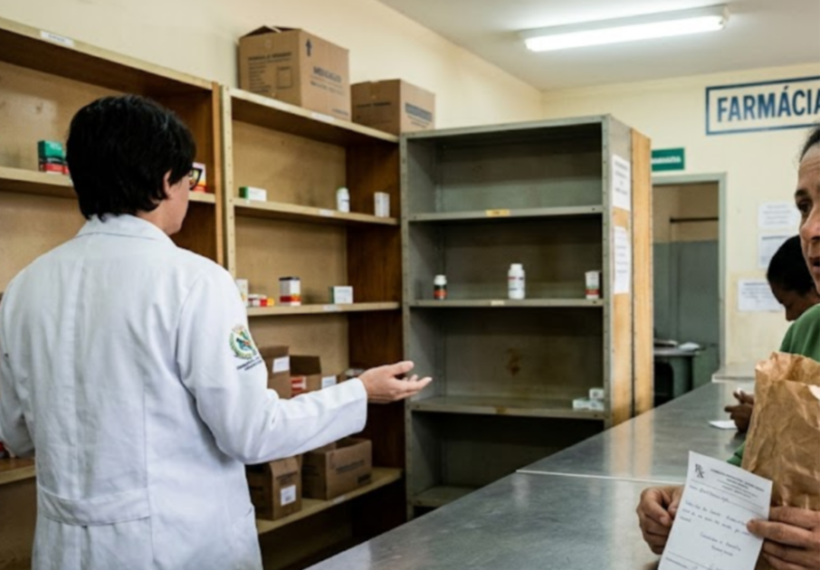 Falta de medicamentos básicos gera indignação e mobiliza moradores em Ouro Branco