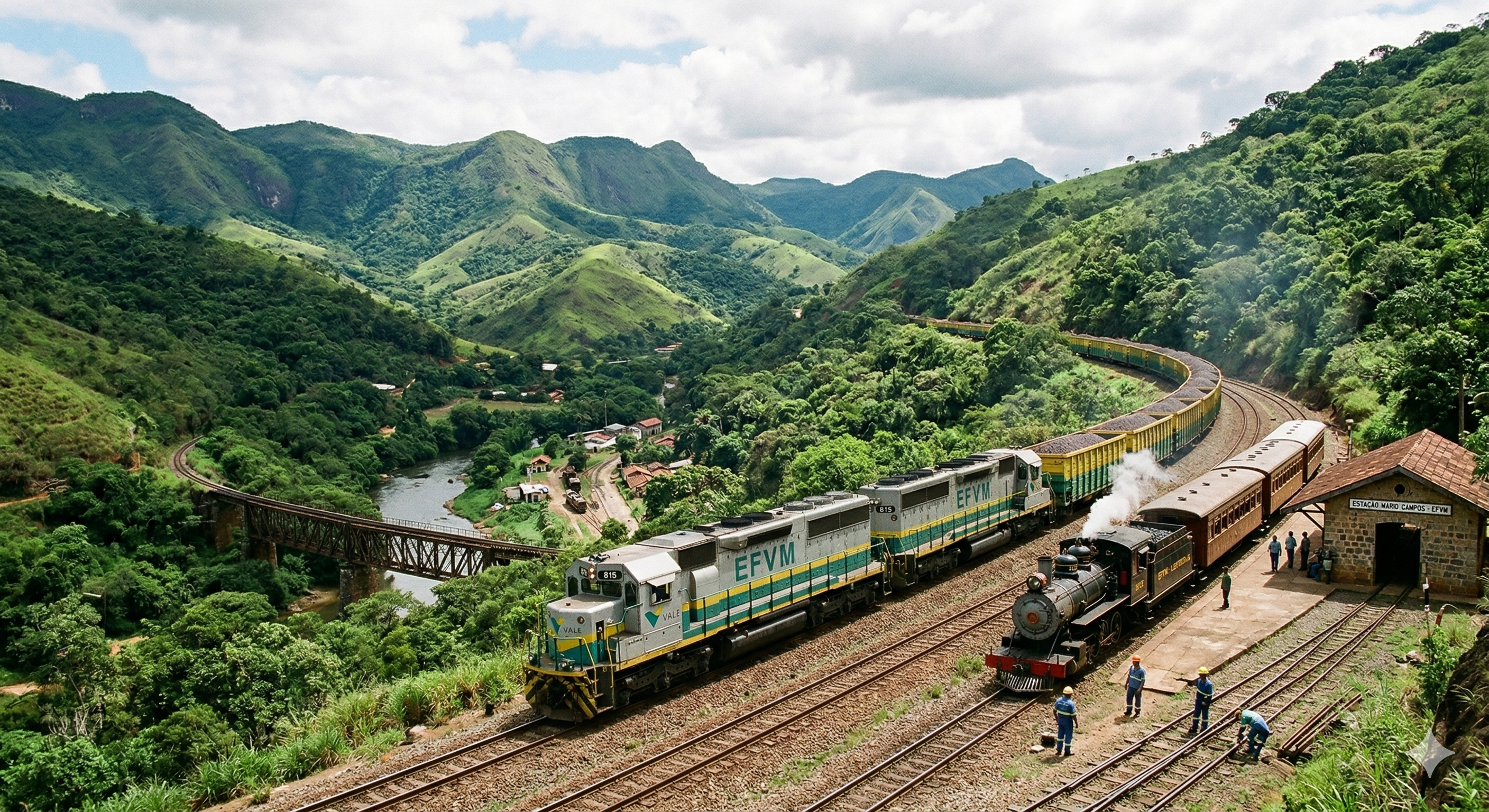 COMEÇOA trajetória de Minas Gerais é indissociável dos trilhos que cortam suas montanhas. O que começou como uma necessidade imperial de escoar o ouro e...