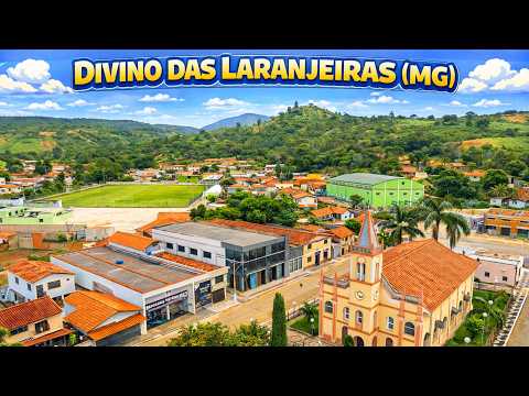 Uma série impressionante de imagens aéreas capturadas por drone oferece uma perspectiva única da cidade de Divino das Laranjeiras, um charmoso município...