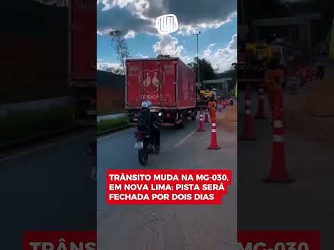 Motoristas que utilizam a rodovia MG-030, no trecho que corta o município de Nova Lima, deverão estar atentos a significativas alterações no fluxo viári...