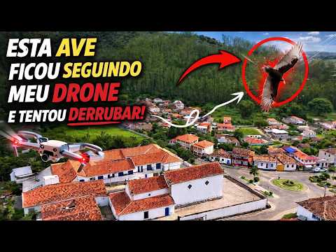 Um incidente inusitado marcou o registro aéreo da pitoresca Santana dos Montes, em Minas Gerais. No dia 23 de março de 2026, durante um sobrevoo de dron...