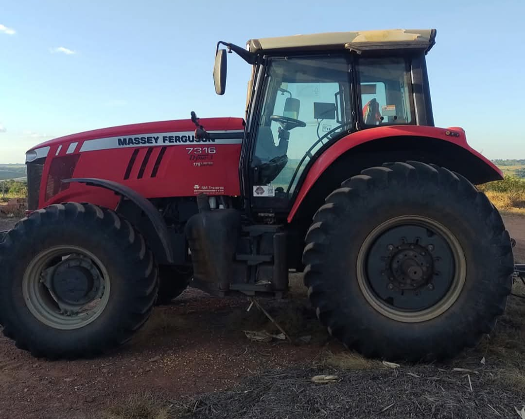 O serviço de inteligência do 46º Batalhão da Polícia Militar (BPM) efetuou a localização de um trator Massey Ferguson, modelo 2022/2023, em uma propried...