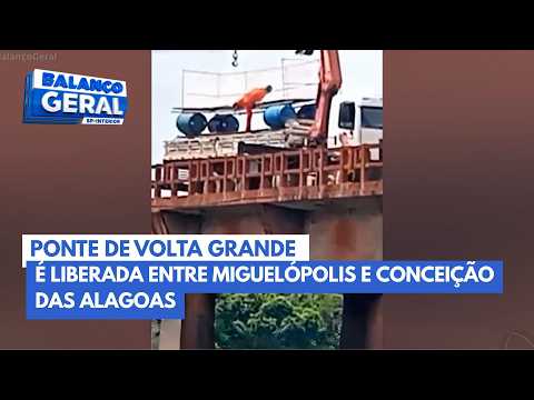 A ponte de Volta Grande, uma ligação vital entre as cidades de Miguelópolis e Conceição das Alagoas, foi oficialmente liberada para o tráfego de veículo...