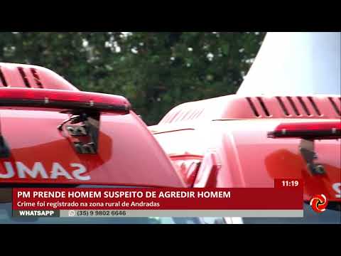 A Polícia Militar efetuou a prisão de um homem de 45 anos na zona rural do município de Andradas. A detenção ocorreu em decorrência de um incidente de a...