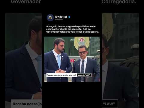 Um profissional da advocacia, inscrito na Ordem dos Advogados do Brasil (OAB) de Governador Valadares, formalizou uma denúncia contra um policial milita...