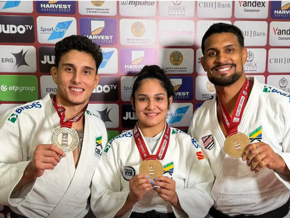 A equipe brasileira de judô concluiu sua participação no Grand Slam de Astana, no Cazaquistão, com um balanço de sete medalhas. No último dia de disputa...