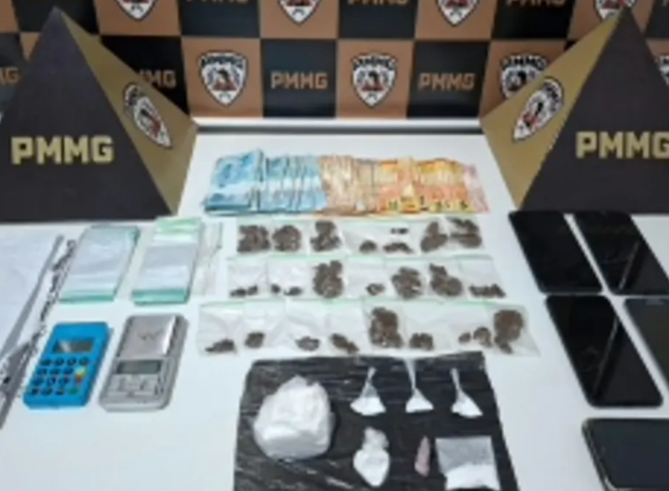 Uma operação da Polícia Militar de Minas Gerais (PMMG) no último domingo, dia 10 de maio, resultou na detenção de dois homens por suspeita de tráfico il...