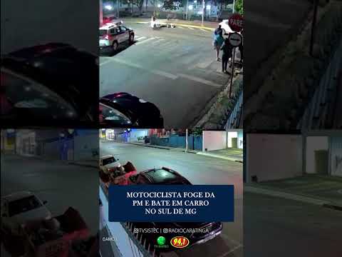 Uma perseguição policial no Centro de Nepomuceno, no Sul de Minas, resultou em um acidente envolvendo uma motocicleta e um carro. O incidente ocorreu no...