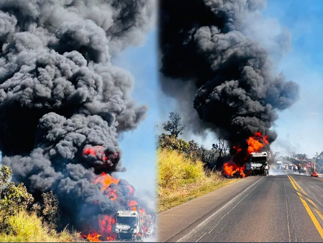 O tráfego na BR-365 encontra-se totalmente bloqueado na região de Patrocínio, após um incidente envolvendo um veículo de carga. Uma carreta foi tomada p...