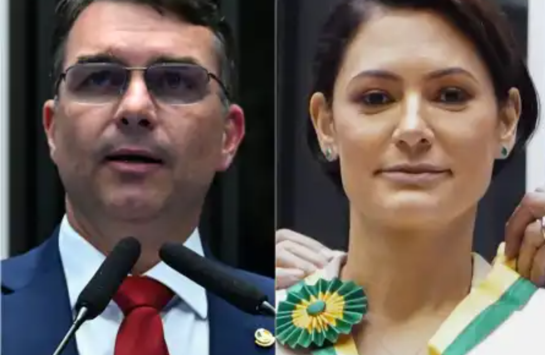 O senador Flávio Bolsonaro (PL) utilizou suas redes sociais na quarta-feira, dia 24, para pedir desculpas à ex-primeira-dama Michelle Bolsonaro. A manif...