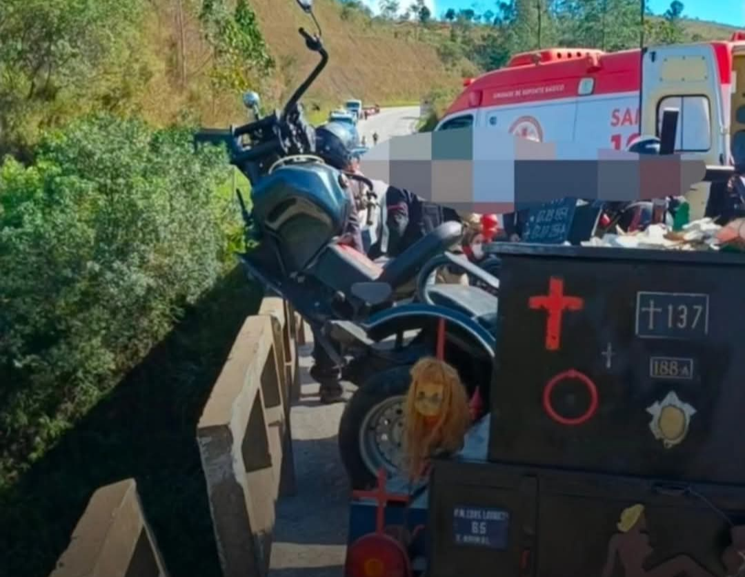 Um grave incidente de trânsito envolvendo um triciclo foi registrado na manhã deste sábado (27) na BR-265. A ocorrência se deu no trecho que conecta as ...