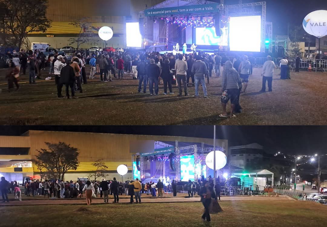 A Praça do Areão, em Itabira, sediou neste fim de semana uma ação cultural organizada pela Vale, que mobilizou uma infraestrutura significativa para o p...