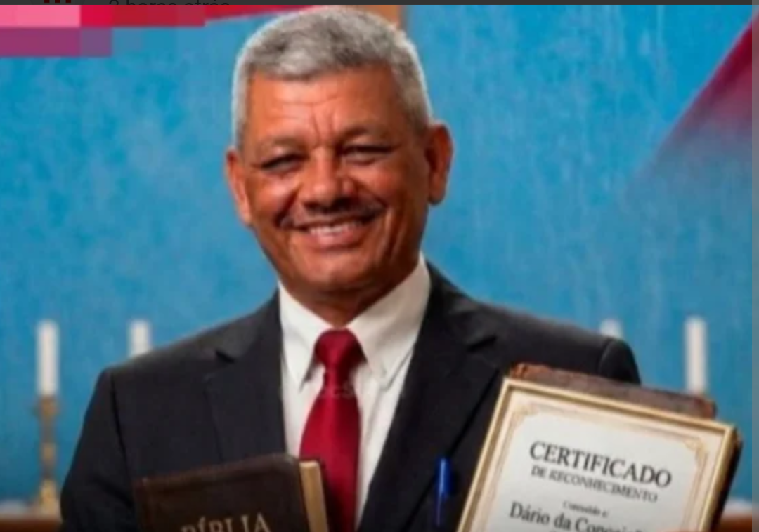 Dario da Conceição, um pastor e funcionário público de 61 anos, teve sua prisão preventiva decretada após ser detido em flagrante no último dia 23 de ju...