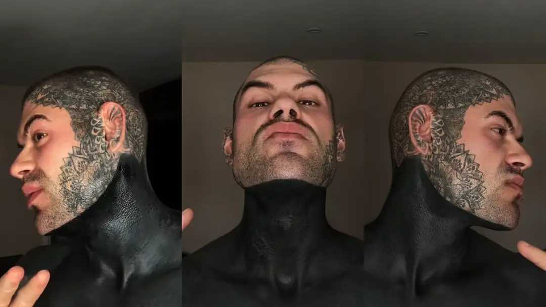 Dave Chudley iniciou sua jornada com tatuagens blackout em 2020, um período em que essa técnica – que consiste em cobrir vastas áreas da pele com tinta ...
