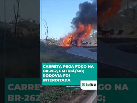 Um incidente na manhã desta terça-feira, 7 de julho de 2026, causou a interdição de um segmento da BR-262, na altura do município de Ibiá, em Minas Gera...