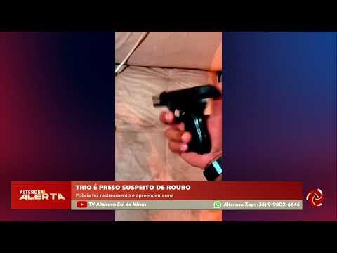 Três homens foram detidos na cidade de São João Batista do Glória, sob suspeita de envolvimento em um roubo à mão armada. A ação policial resultou na re...
